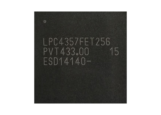 Microcontroller met 32 bits IC LBGA256 van 204MHz LPC4357FET256 Dual Core tot 1 MB Flits