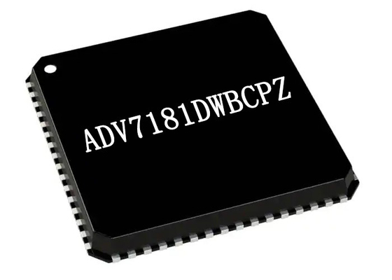 Het 10-kanaal van ADV7181DWBCPZ 10Bit de Videodecoder van Multiformat en RGB Grafiekbecijferaar