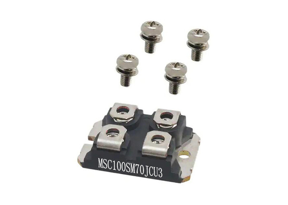 Automotive IGBT-modules MSC100SM70JCU3 N-kanaal IGBT Siliciumcarbide-modules 365W