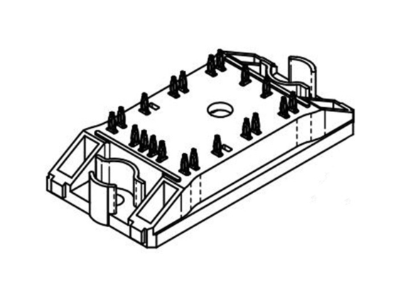 IGBT-de Module1200v Automobieligbt Modules van de Modulesnxh80t120l2q0s2tg Macht