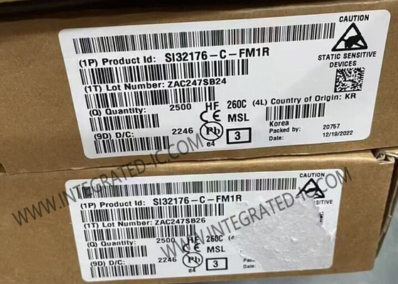 SI32176-C-FM1R Geïntegreerde schakeling Chip ProSLIC Enkelkanaals FXS IC QFN42 Telecom IC