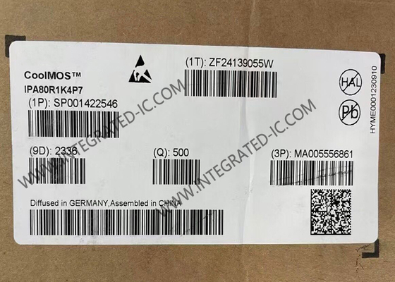IPA80R1K4P7 Integrated Circuit Chip 800V 4A CoolMOS P7 Power MOSFET Transistors