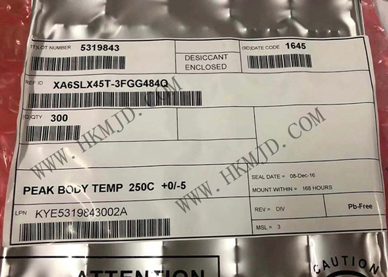 FBGA484 automobielspaanderxa6slx45t-3fgg484q XA6SLX45T FPGA IC Hoge Prestaties