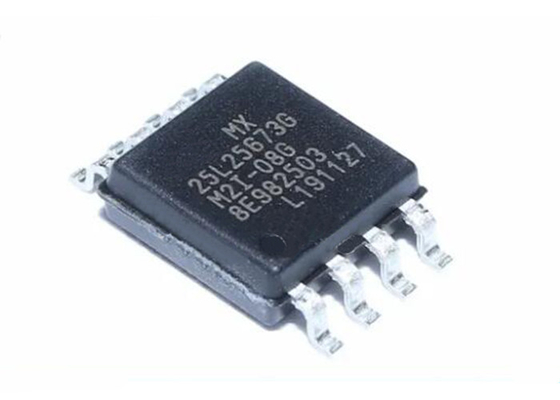 256Mb beetjesgeheugen IC MX25L25673GM2I-08G NOCH Flashgeheugen Peripheral interface SOP8