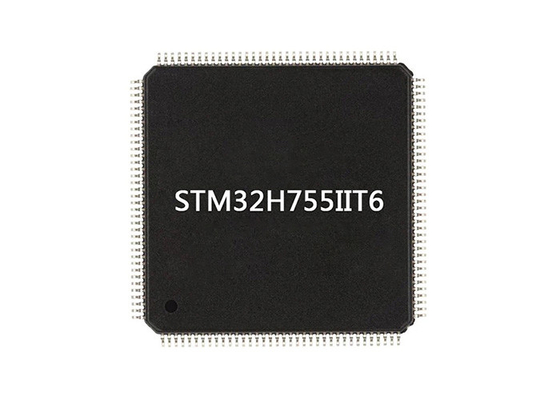STM32H755IIT6 Dubbel 32-bits 480 MHz Arm Cortex Microcontrollers IC 176-LQFP-pakket