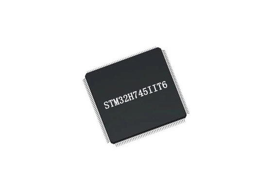 Geïntegreerde circuitchip STM32H745IIT6 32Bit Dual Core ARM Cortex-M4 Microcontroller IC