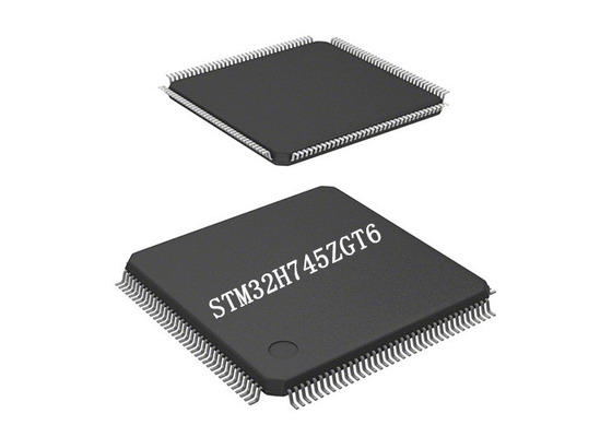 Chip met geïntegreerde schakelingen STM32H745ZGT6 ARM Microcontroller IC 32Bit DualCore 1MB FLASH 144-LQFP