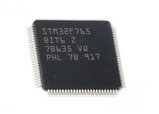 Microcontroller IC van de Spaanderstm32f765bit6 enig-Kern van geïntegreerde schakelingen 216MHz