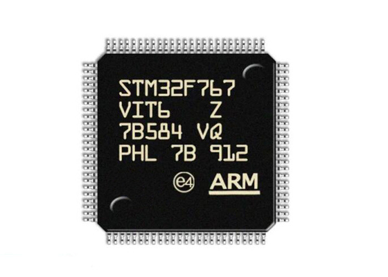 Hoge Prestatiesstm32f767vit6 2Mbytes Microcontroller de Enige Kern van IC LQFP100