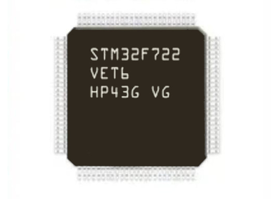 de Enige Kernstm32f722vet6 512KB Microcontrollers Hoge Prestaties met 32 bits van IC LQFP100