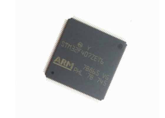 Microcontroller Pakket het met 32 bits van de het WAPEN schors-M4 MCU 512KB Flits LQFP144 van IC STM32F407ZET6
