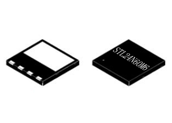 MOSFET van de Spaanderstl24n60m6 Macht van geïntegreerde schakelingen Transistors 600V 8PowerVDFN