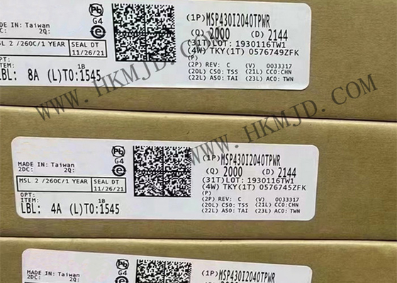 Microcontrollers IC 28TSSOP van het Spaandermsp430i2040tpwr Gemengde Signaal van geïntegreerde schakelingen