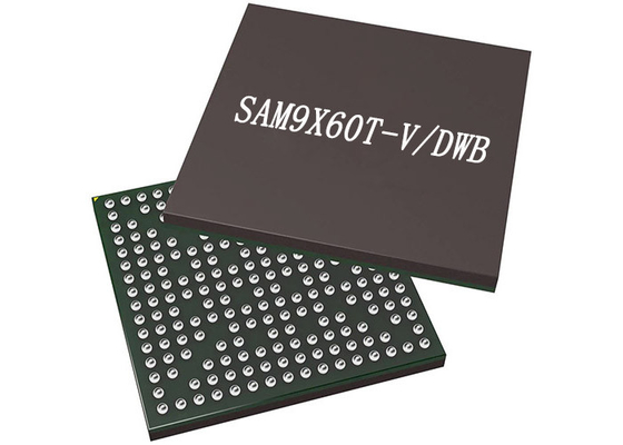 Microcontroller MCU SAM9X60T-V/DWB Armmicroprocessor IC met ultralaag vermogen
