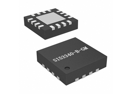 IC-de Klokfanout van Spaander si53340-B-GM 1.25GHz Buffermultiplextelegraaf IC 16-VFQFN