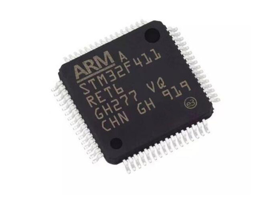 Hoge Prestatiesstm32f411ret6 Microcontroller de Schorsm4 Kern 100MHz van het Spaanderlqfp64 Wapen