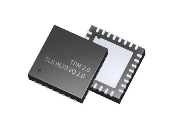 De elektronische SLB9670VQ2.0 TPM Modulevqfn32 Oppervlakte Van geïntegreerde schakelingen zet op