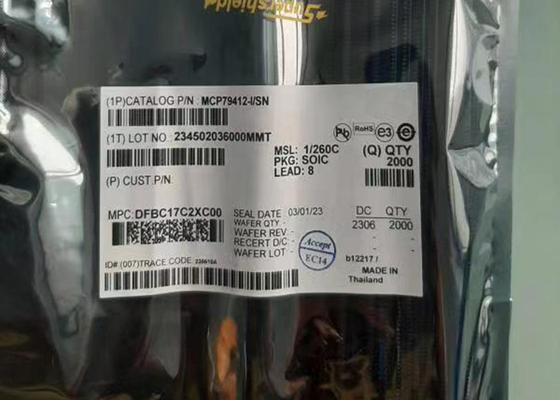 Klok/de Kalender de In real time van geïntegreerde schakelingen van Chip Battery Switchover MCP79412-I/SN