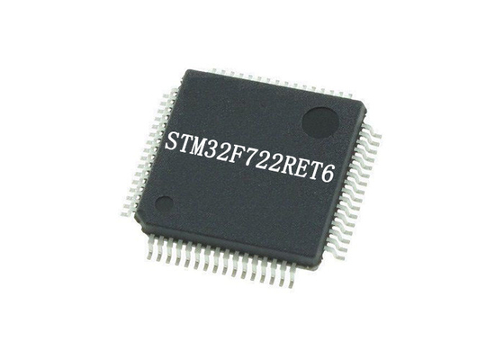ICs Microcontroller van het Spaanderstm32f722ret6 WAPEN schors-M7 het Pakket van IC 64-LQFP