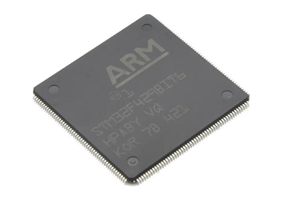 Microcontrollers Spaanderstm32f429bit6 LQFP208 Enige Kern met 32 bits 180MHz Geïntegreerd IC