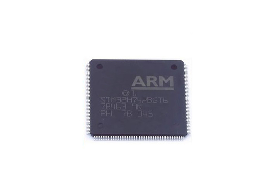 Microcontroller met 16 bits IC 208-LQFP van algemeen Doelmcu STM32H742BGT6 Tijdopnemers