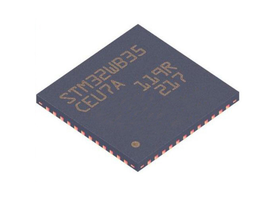 Microcontroller MCU STM32WB35CEU7A rf Zendontvangerics 48UFQFN Dual Core IC Spaander