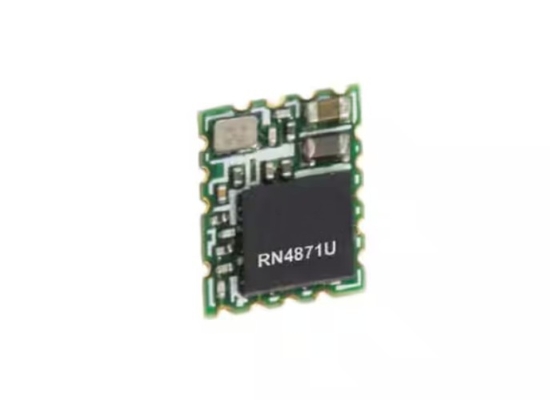 de Module van 2.44GHz RN4871U-V/RM118 BT - 802.15.1 BT 4,2 BLE-Module UnShielded 6x8mm