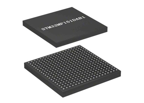 De ingebedde de Kern 354-LFBGA Oppervlakte van Microprocessorsic STM32MP151DAB1 1 zet op