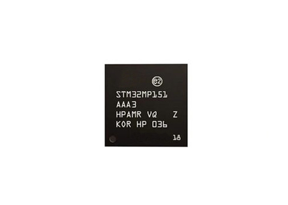 Hoge Prestatiesstm32mp151aaa3 Microprocessor IC 1 Kern 448-LFBGA met 32 bits