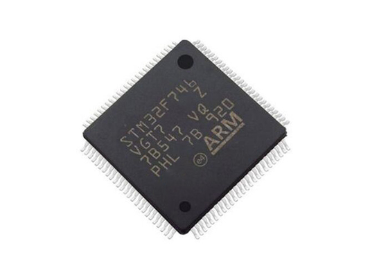 Microcontroller MCU 100LQFP van MCUs STM32F746VGT7 van de Wapenschors Microcontrollers Spaander met 32 bits