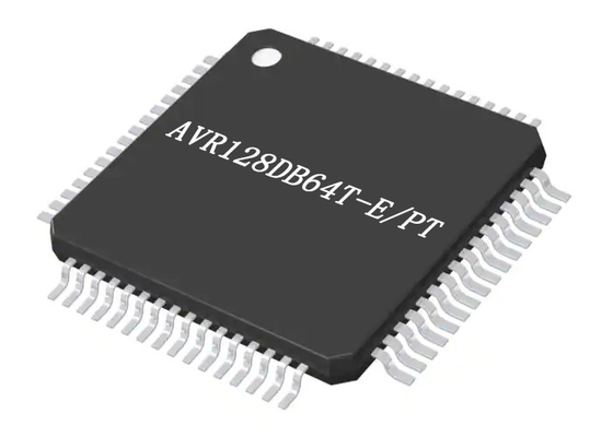 Microcontroller AVR128DB64T-E/PT MCU Microcontroller IC 24MHz met 8 bits 128KB