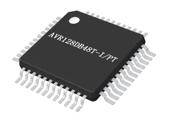 Algemeen Doelmicrocontroller MCU AVR128DB48T-I/PT 128KB Flits 48-TQFP