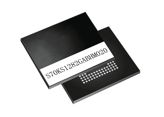 De Spaander24fbga 200MHz IC Spaander van het Spaanders70ks1282gabhm020 128Mbit Geheugen van geïntegreerde schakelingen
