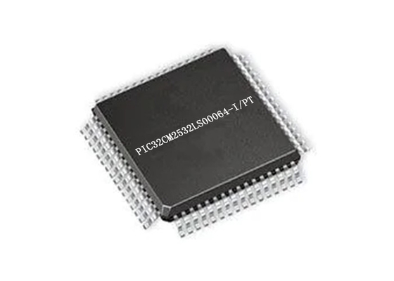 De Flitsmicrocontroller van PIC32CM2532LS00064-I/PT 512-KB de Oppervlakte van IC 64-TQFP zet op