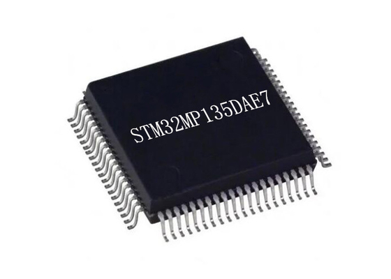 Microcontroller MCU STM32MP135DAE7 ARM CORTEX het met 32 bits A7 van Microprocessoric 900MHz