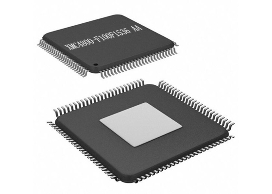 100-LQFP Microcontroller MCU XMC4800-F100F1536 aa Enige Kernmicrocontroller met 32 bits IC