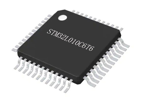 STM32L010C6T6 de Kern32mhz 32KB Microcontroller van MCU de Enige Oppervlakte met 32 bits van IC zet op