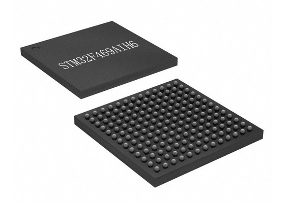 Microcontroller IC 169-UFBGA van het ultra-laag-machtswapen schors-M4 STM32F469AIH6