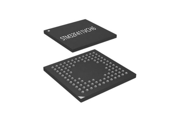 Microcontroller MCU STM32F411VCH6 Kern de met 32 bits 100-UFBGA van het enig-Kernwapen schors-M4