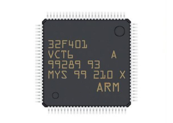 Microcontroller MCU STM32F401VCT6 256KB FLITSmicrocontroller Spaander LQFP100 84MHz