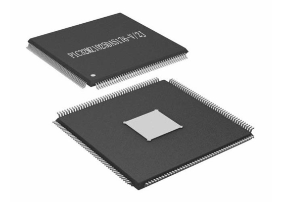 176-LQFP Microcontroller IC van de Pakketpic32mz1025das176-v/2j enig-Kern 200MHz