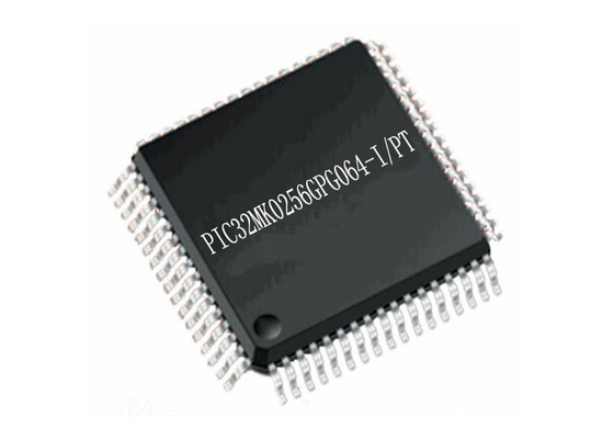 120MHz Microcontroller MCU PIC32MK0256GPG064-I/PT Microcontroller de Spaander van IC 64TQFP IC
