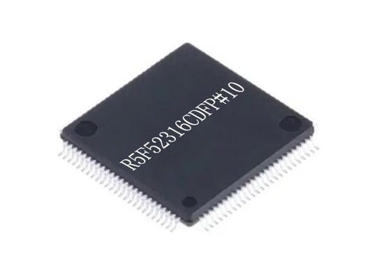 Microcontroller MCU R5F52316CDFP#10 RXv2 RX200 Microcontroller de Spaander van IC 100LQFP IC