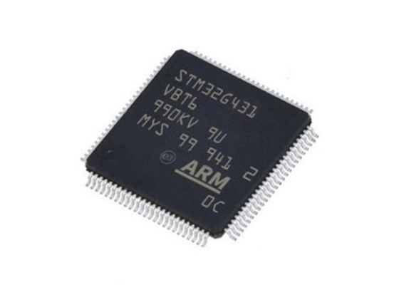 Hoge Prestatiesstm32g431vbt6 Microcontroller MCU 100LQFP Enige Kern met 32 bits