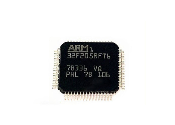 De oppervlakte zet Ingebedde Microcontrollers IC van STM32F205RFT6 120MHz 768KB WAPEN op