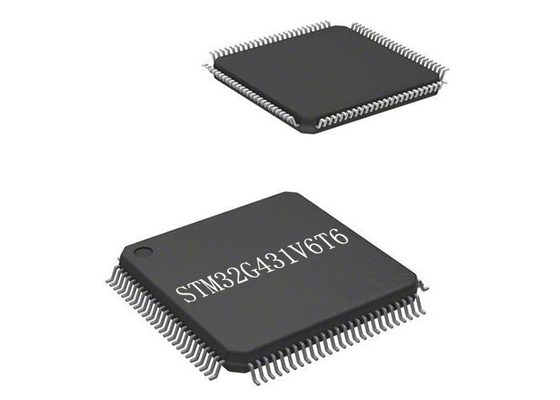 170MHz Microcontroller MCU STM32G431V6T6 Microcontrollers de Enige Kern van IC 100LQFP