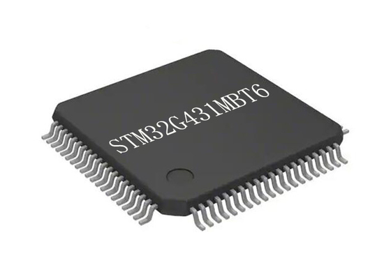 Enige Kernstm32g431mbt6 Microcontroller MCU 80LQFP Hoge Prestaties 170MHz