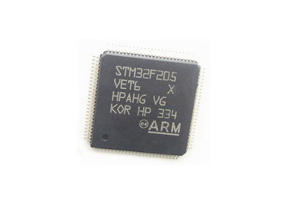 Microcontroller MCU STM32F205VET6 Microcontroller enig-Kern de met 32 bits van IC