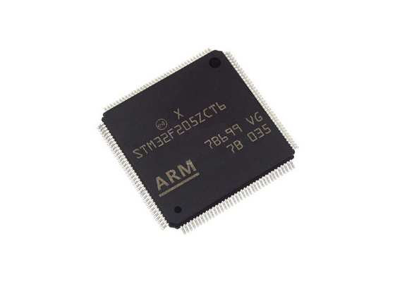 STM32F205ZCT6 Microcontroller 256KB de FLITS144lqfp Pakket met 32 bits van IC MCU