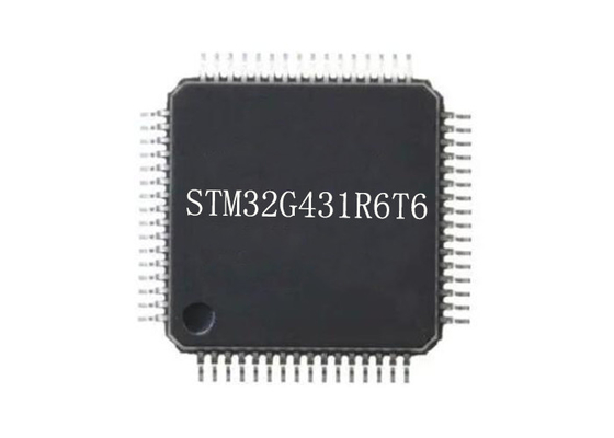 Microcontroller MCU STM32G431R6T6 Enige Kern64lqfp Microcontroller Spaander met 32 bits